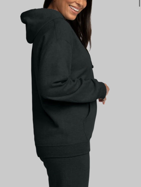 FRUIT OF THE LOOM EVERSOFT FLEECE PULLOVER HOODIE SWEATSHIRT